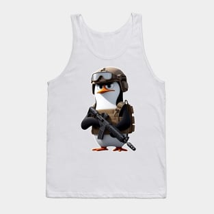 Tactical penguin Tank Top